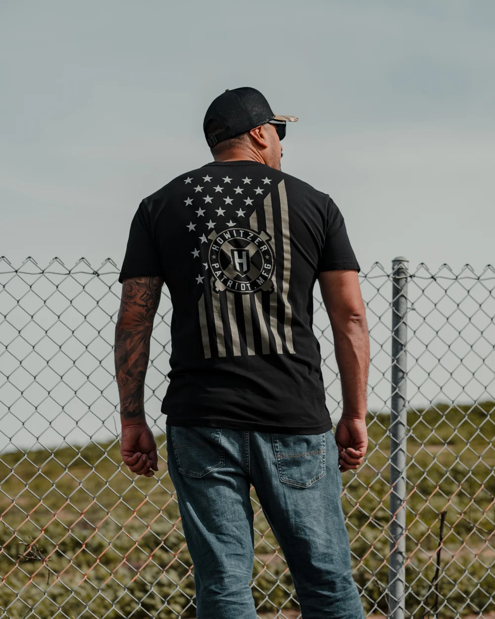 Howitzer Slant Flag Tee - Image 3